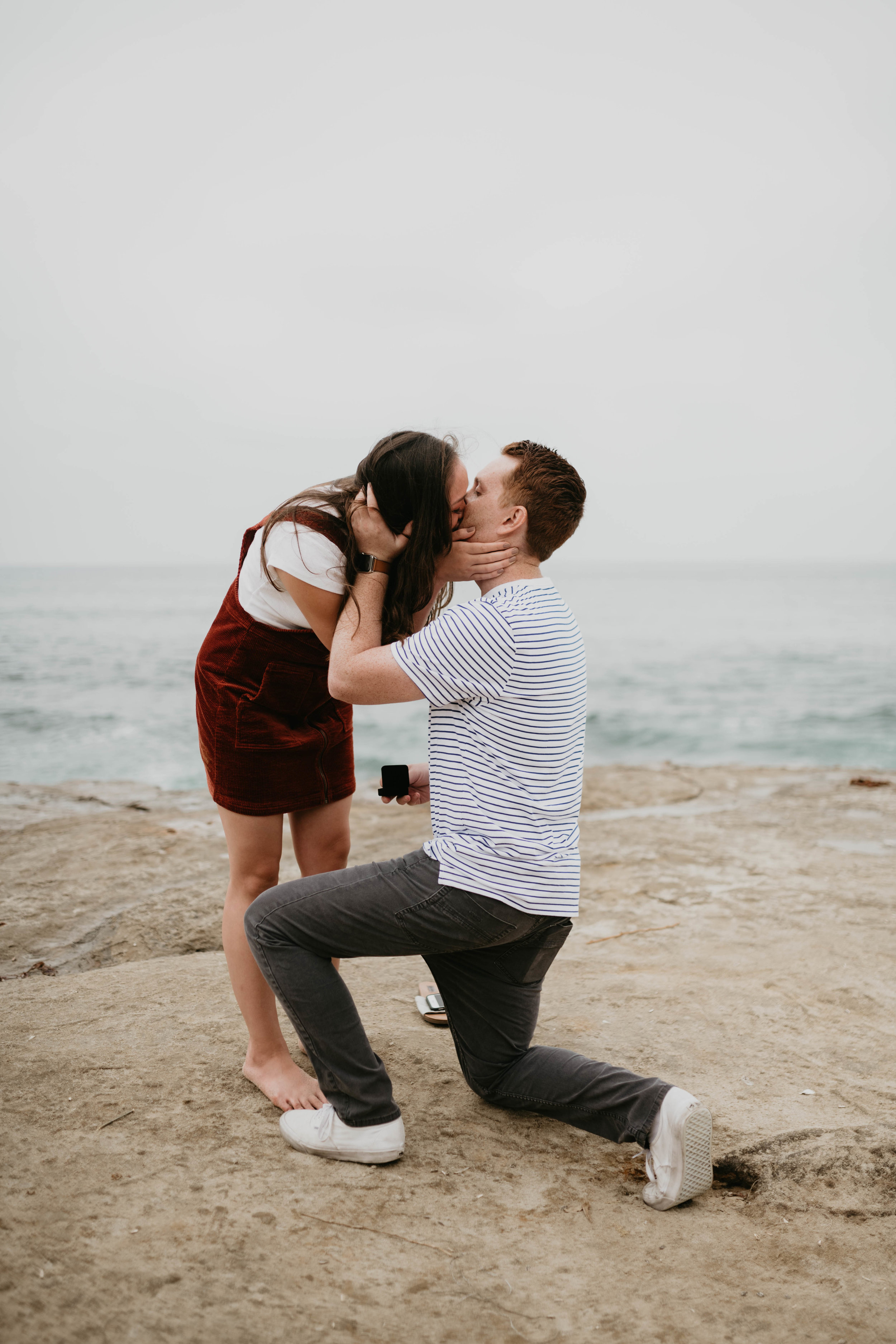 Proposal on the Beach with Mitchell and Heidi