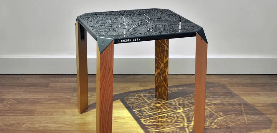 Glowforge Pro - Laser Cut Coffee Table