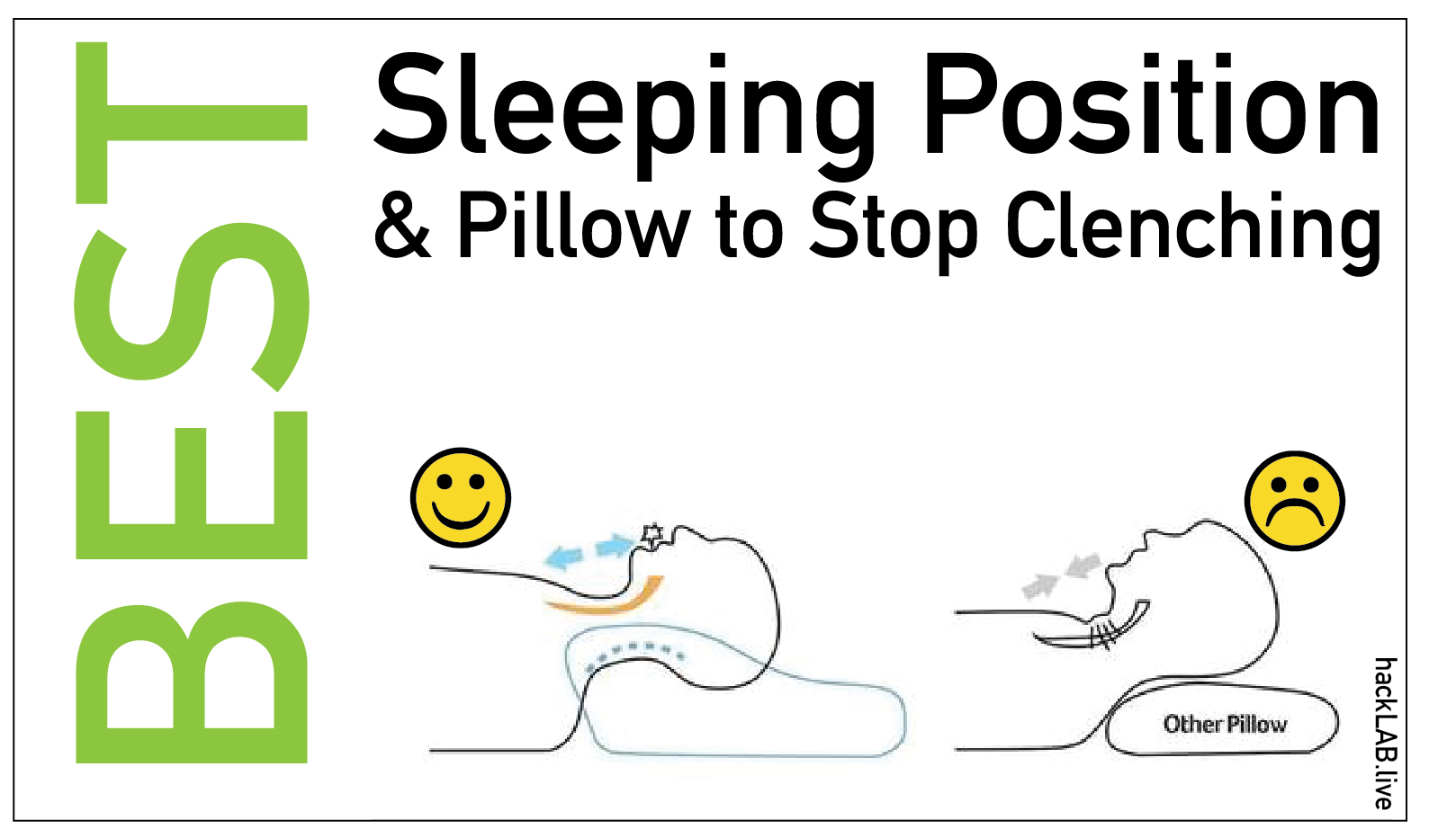  Best Bruxism Clenching Sleeping Position Pillow