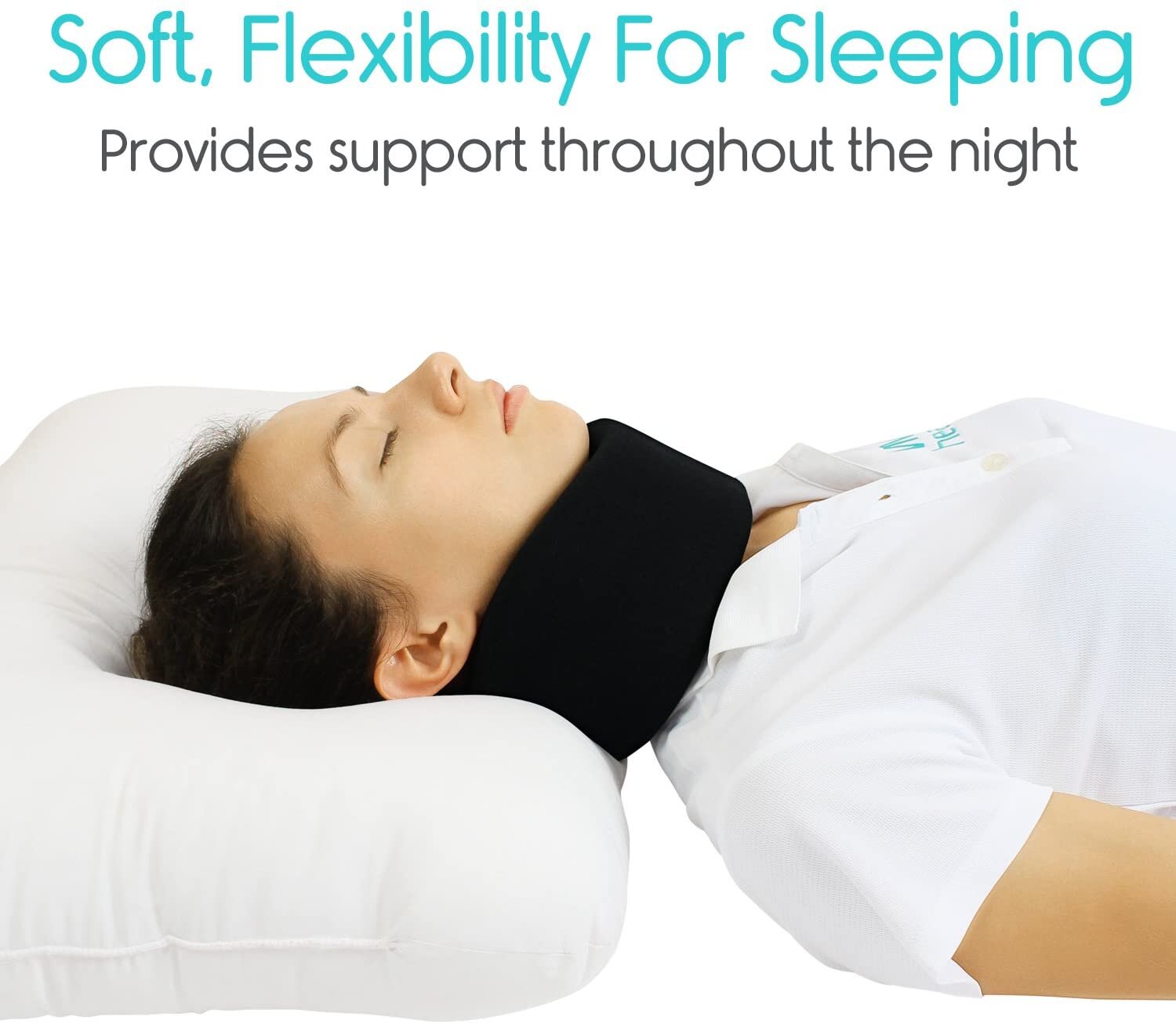 Можно спать в воротнике шанца. Подушка для шеи при остеохондрозе. Воротник на шею для сна. Спать при остеохондрозе. Фиксатор шеи для сна.