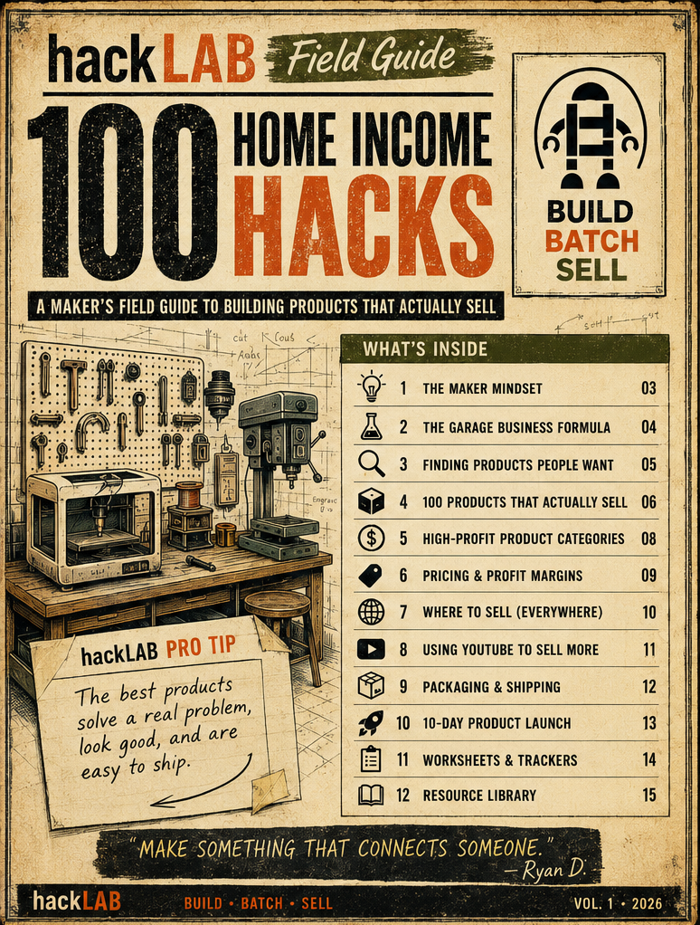 100 Home Income Hacks Field Guide