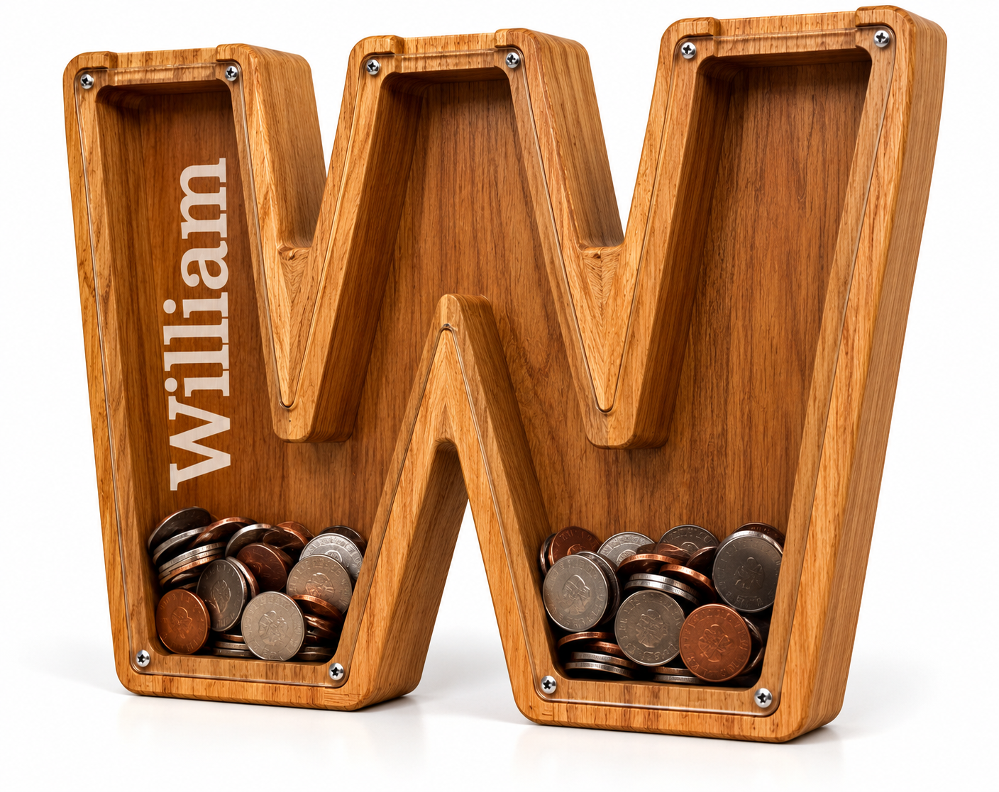 Personalized Letter Piggy Bank - Perfect Great Gift