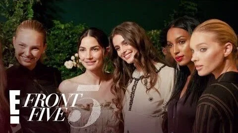 See Lily Aldridge Prep for NYFW & Perfume Launch Party | NYFW Front Five | E!