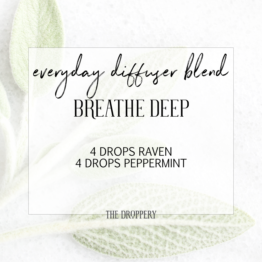 You'll be taking nice deep breaths as you diffuse this one! 