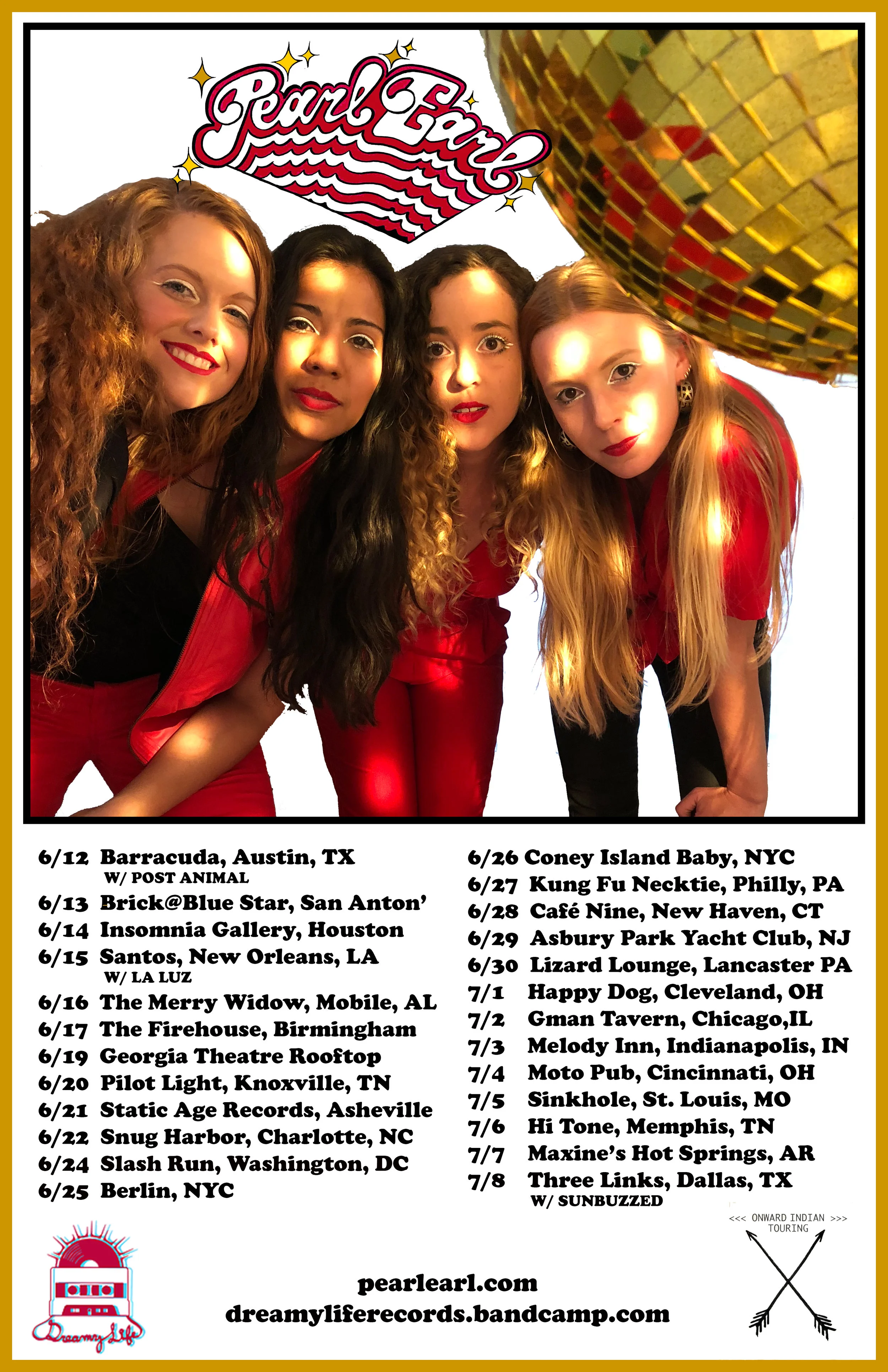 Summer Tour Time. Go to our Facebook page link to see event pages for a show near you!