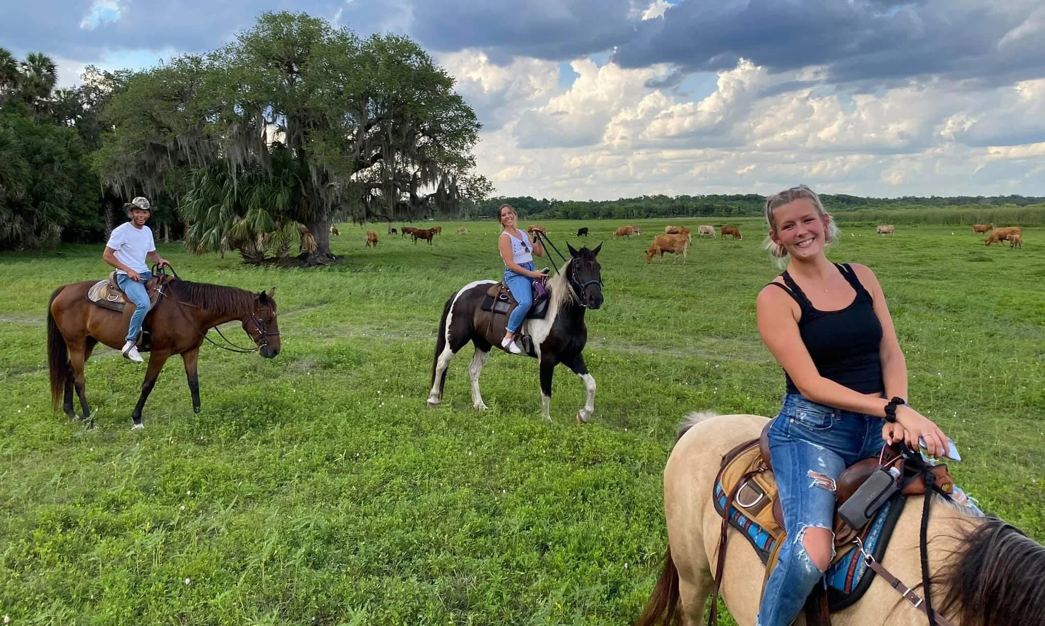 Trail riding in Sanford