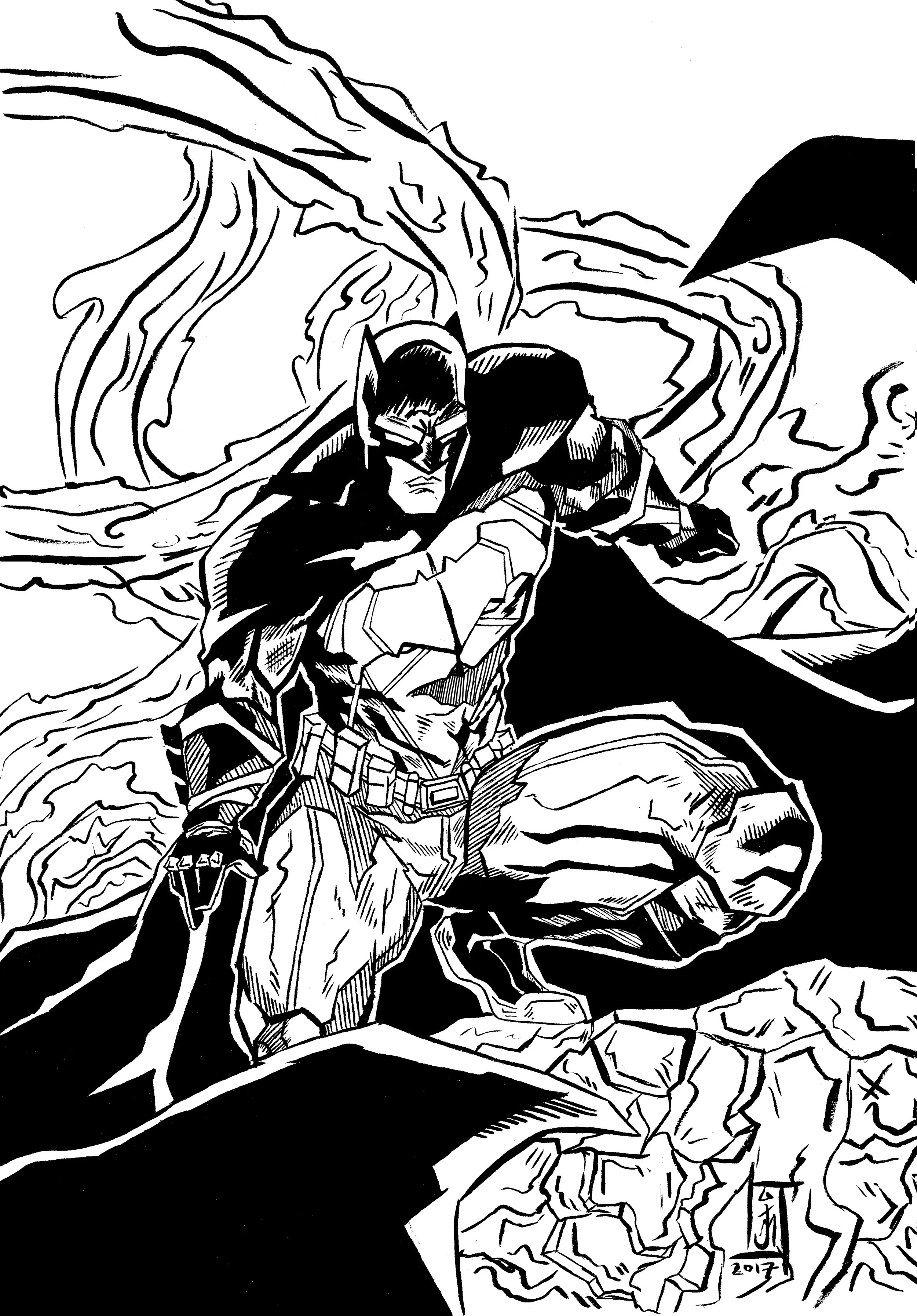 Batman Inks