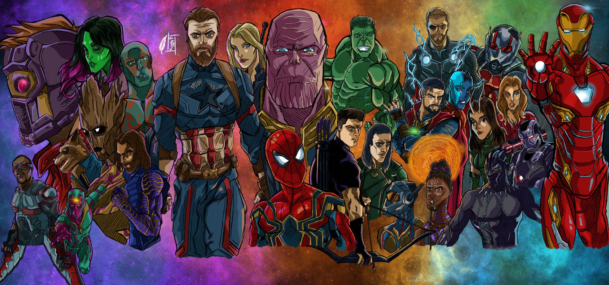 Avengers: Infinity War Mega Poster