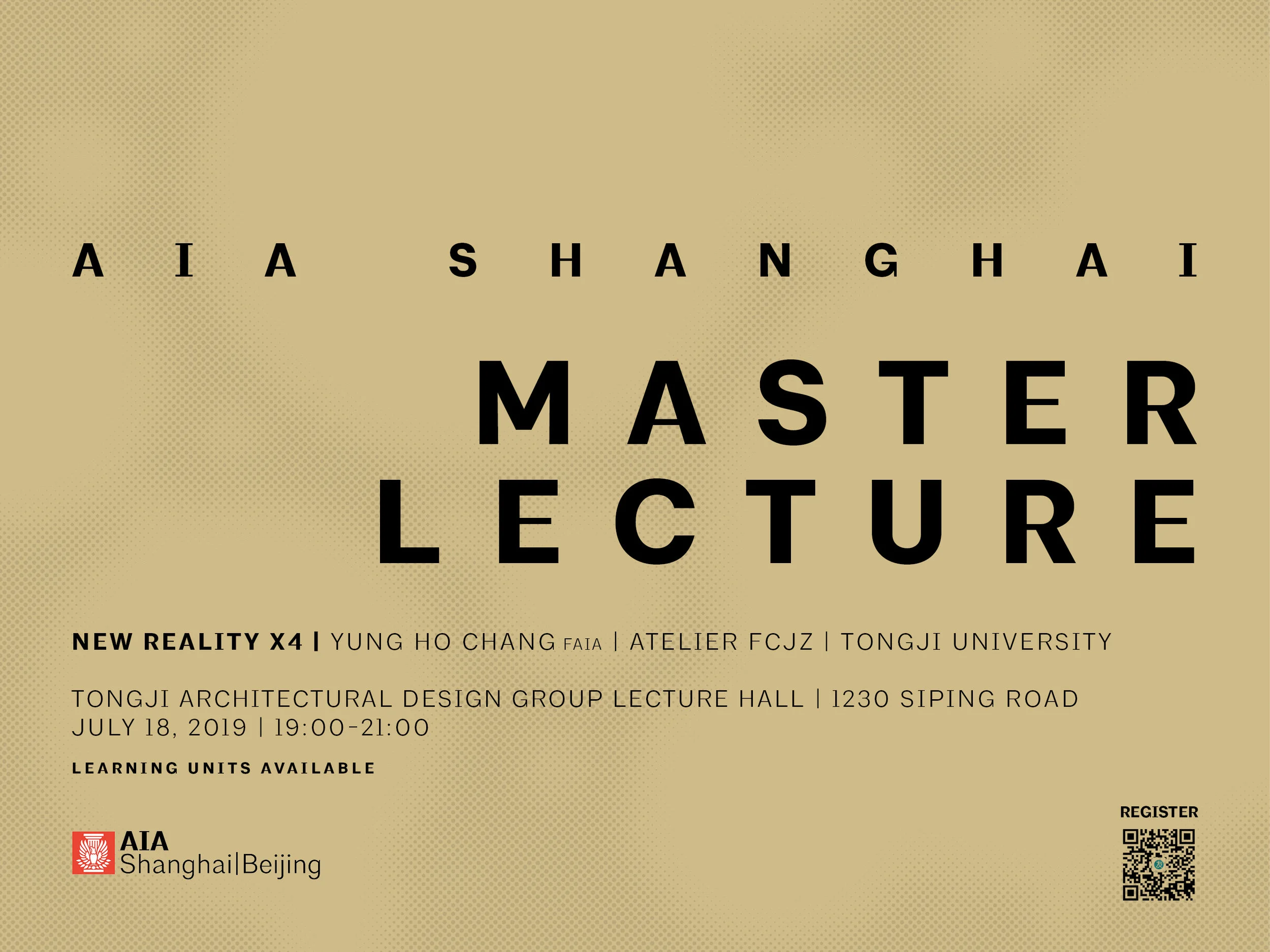 Master Lecture | Yung Ho Chang, FAIA