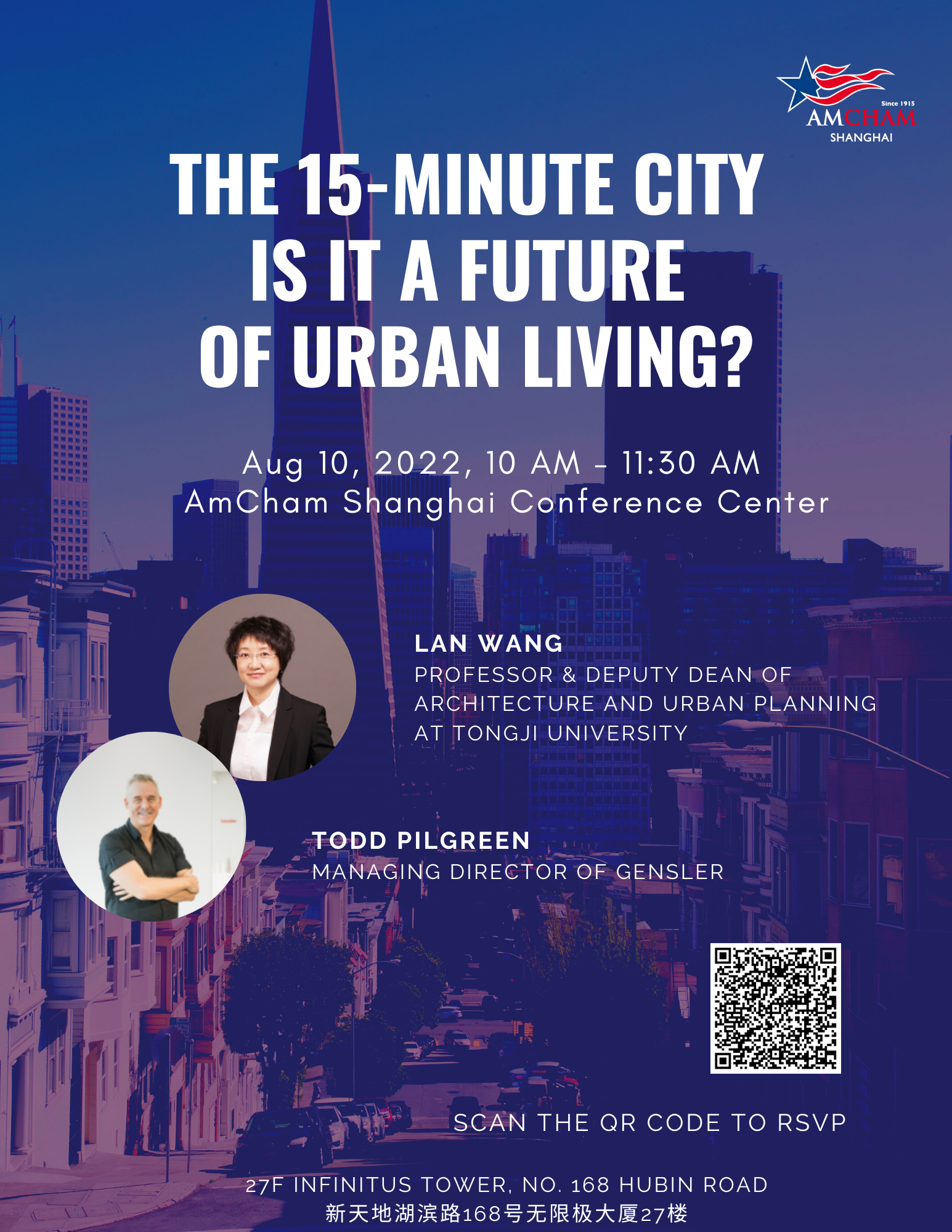 AmCham Shanghai: The 15-Minute City, Is it a Future of Urban Living