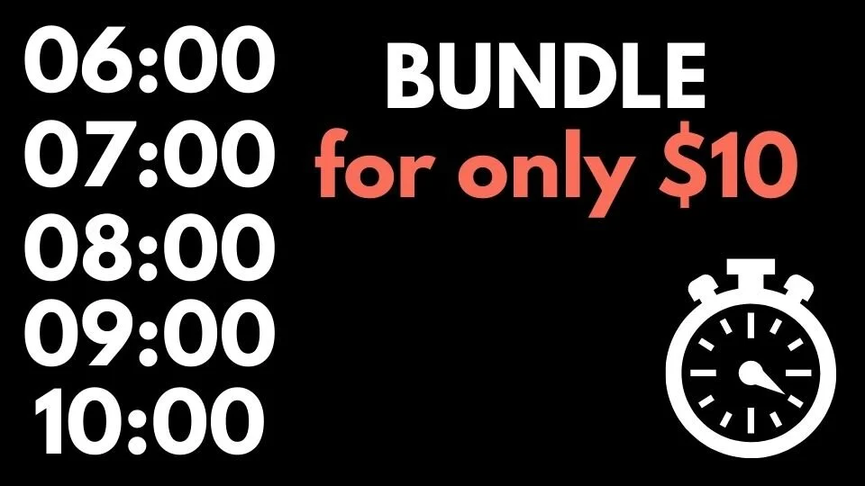 ZOOM TIMERS visual data 7