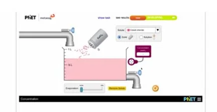 Kid's can perform simulated experiments and be assessed as he/she interacts with events. &nbsp;