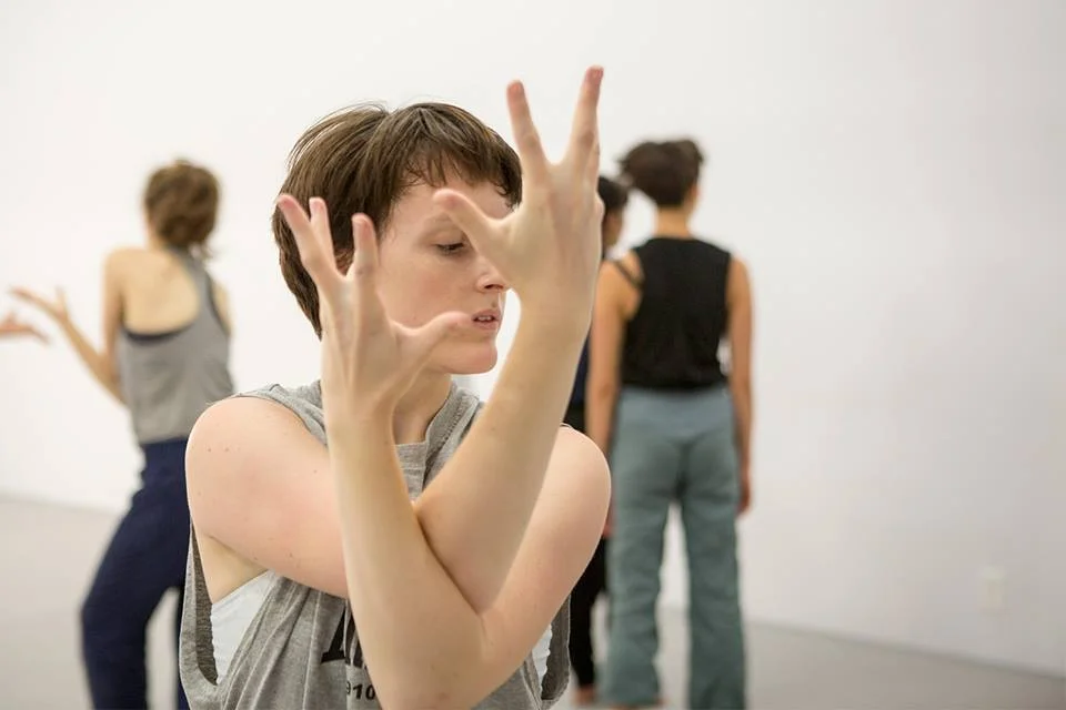 Photo by Tim Summers (2017) Giselle Deconstruct in rehearsal, The Three Yells