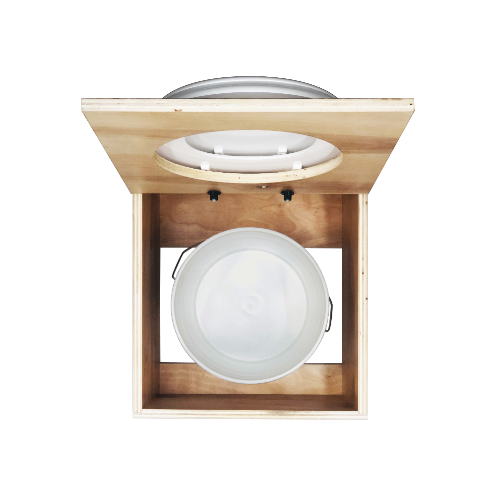 /"Loveable Loo/" Handmade Compost Toilet 3//4 Birch Plywood