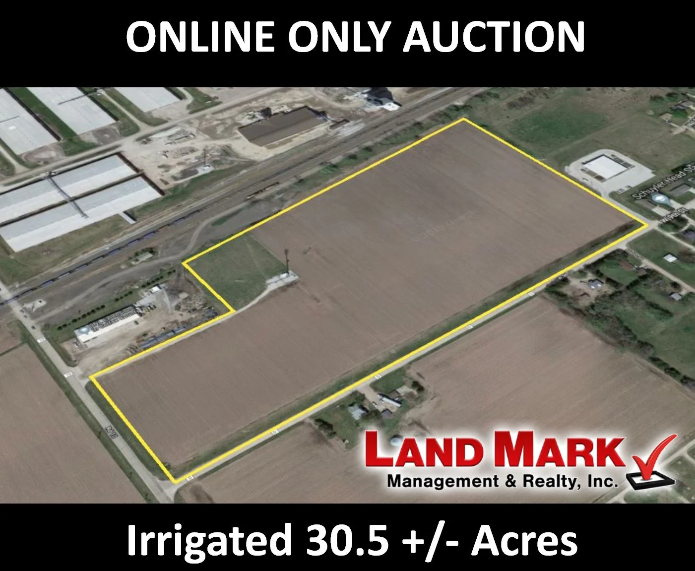 ONLINE ONLY AUCTION: 30.5 +/- Acre Colfax Co. Farm