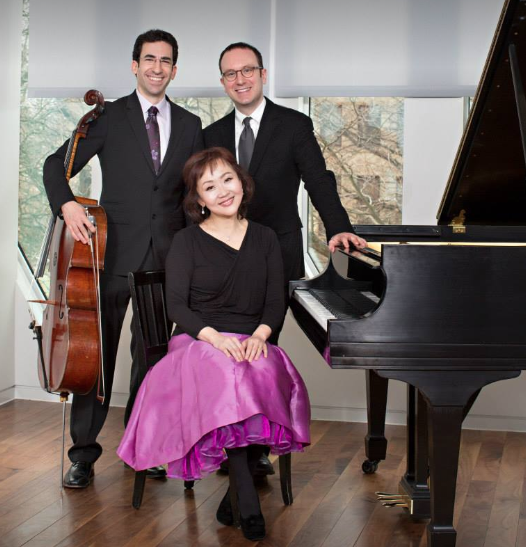 Cellist Amir Eldan, pianist Haewon Song and violinist David Bowlin