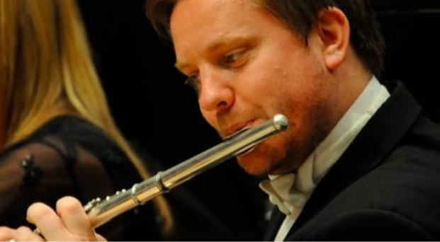 Flutist Gareth Davies