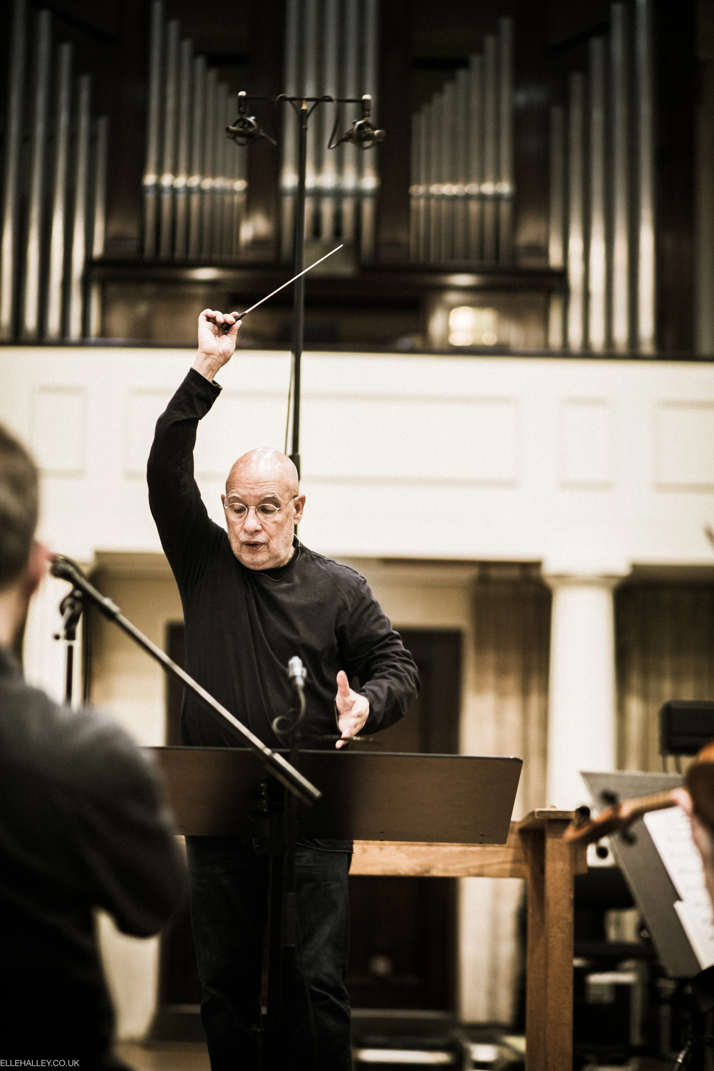 Conductor Dennis Russell Davies