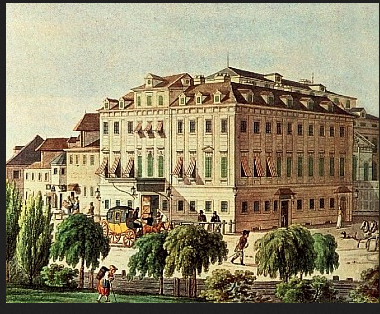 Theater an der Wien where the December 22 1808 four-hour long gala benefit concert for Beethoven took place