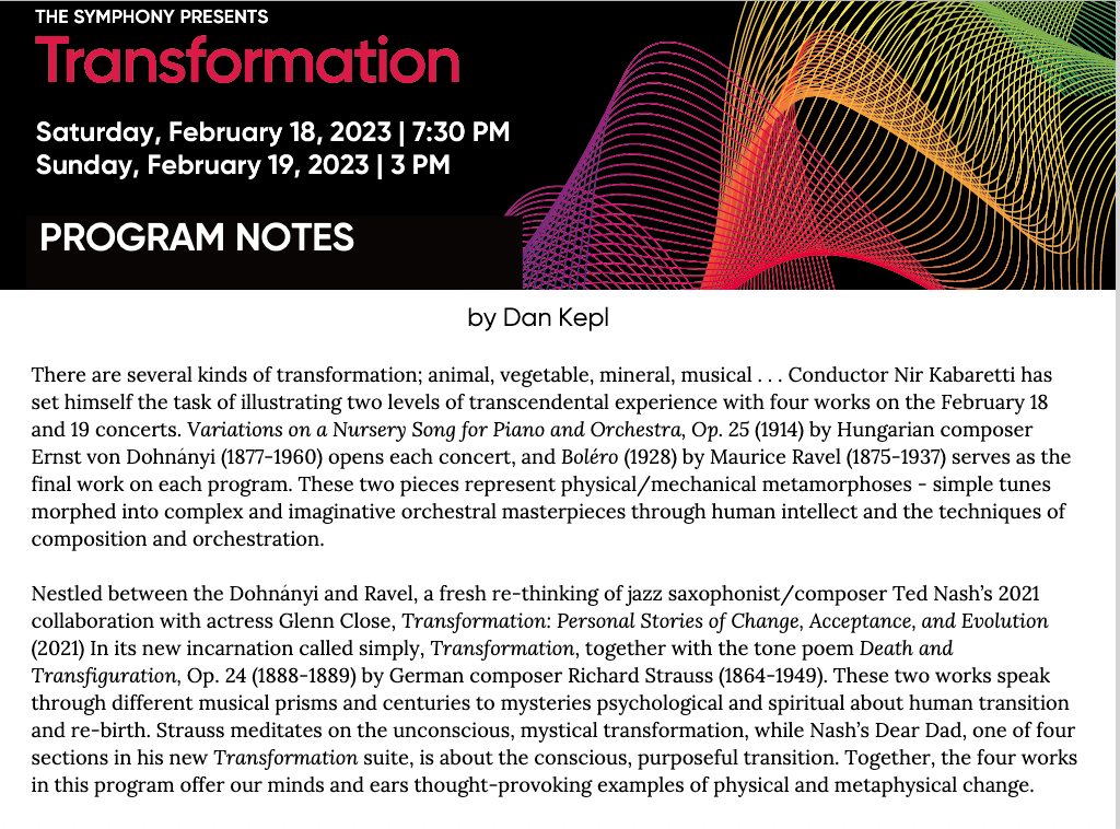 Download a PDF of the program notes