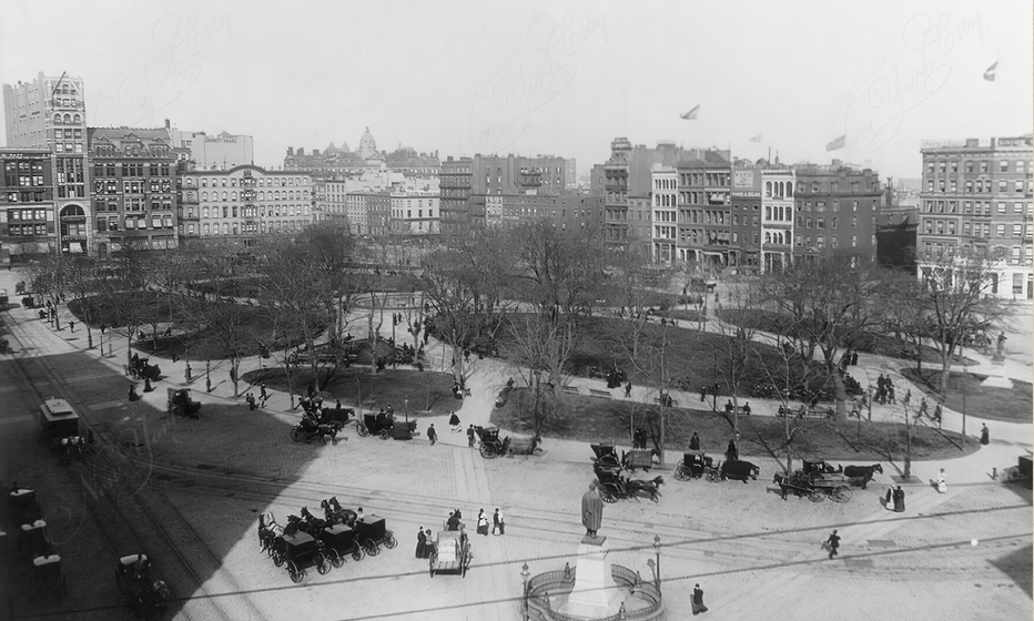 Washington Square Park, Manhattan circa 1890