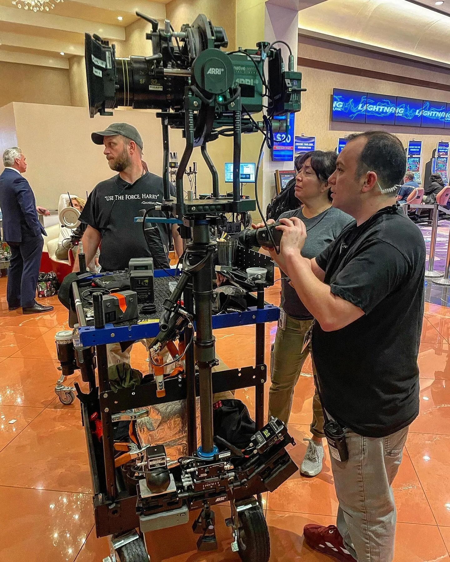 #dit changing the #LUT before go time #arri #alexamini #arritrinity #steadicam #tiffenm2volt #cookeoptics #cookeanamorphic
