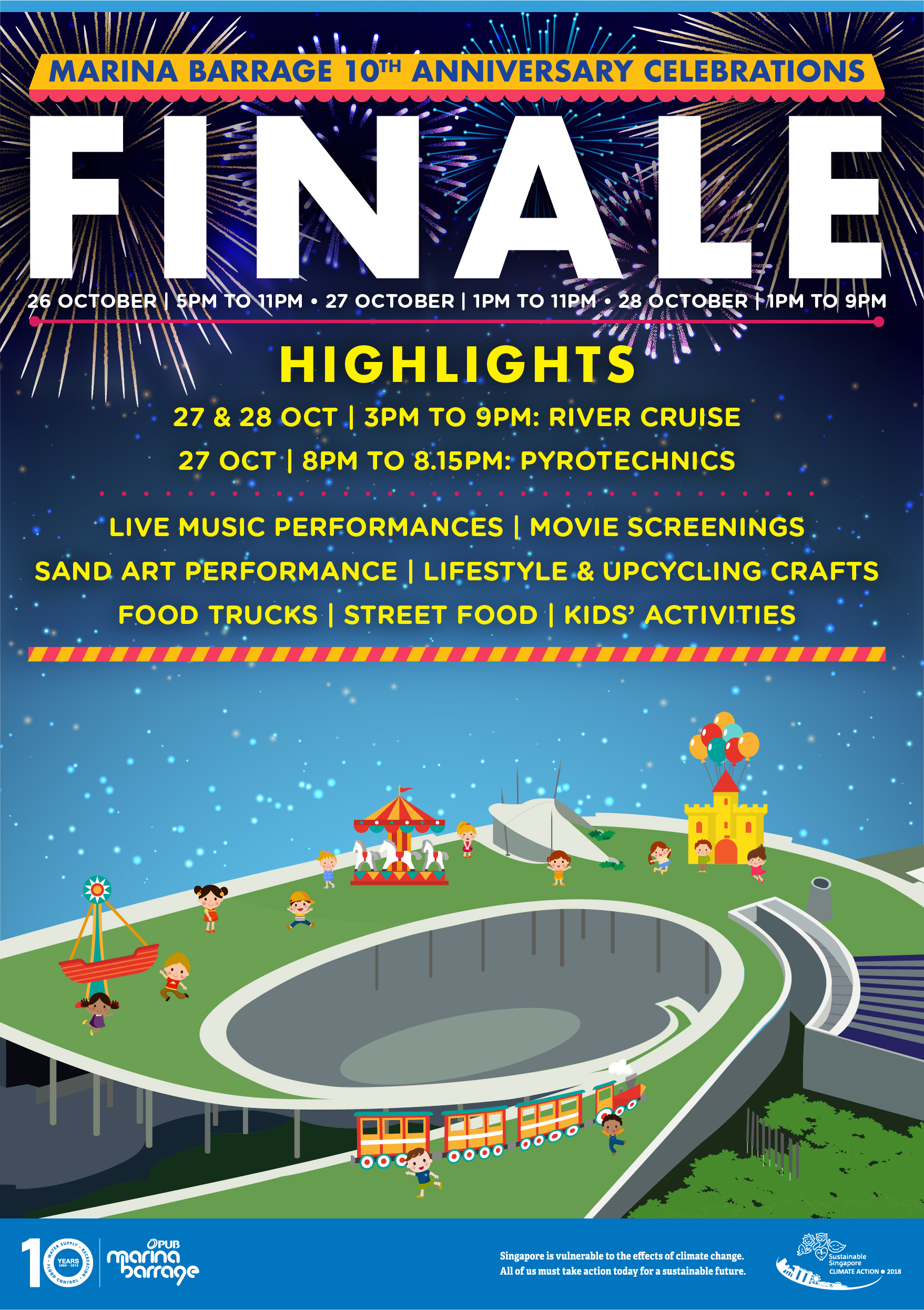 MARINA BARRAGE 10TH YEAR ANNIVERSARY FINALE BASH