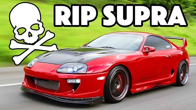 NEW VIDEO BOYS AND GIRLS!  Check that link in bio. 
Yes, we're back after another hiatus lmfao. This time were talking about the legacy of the MKIV Supra and how the recent trend of astronomical sale prices means that Supras are no longer &quot;Supra