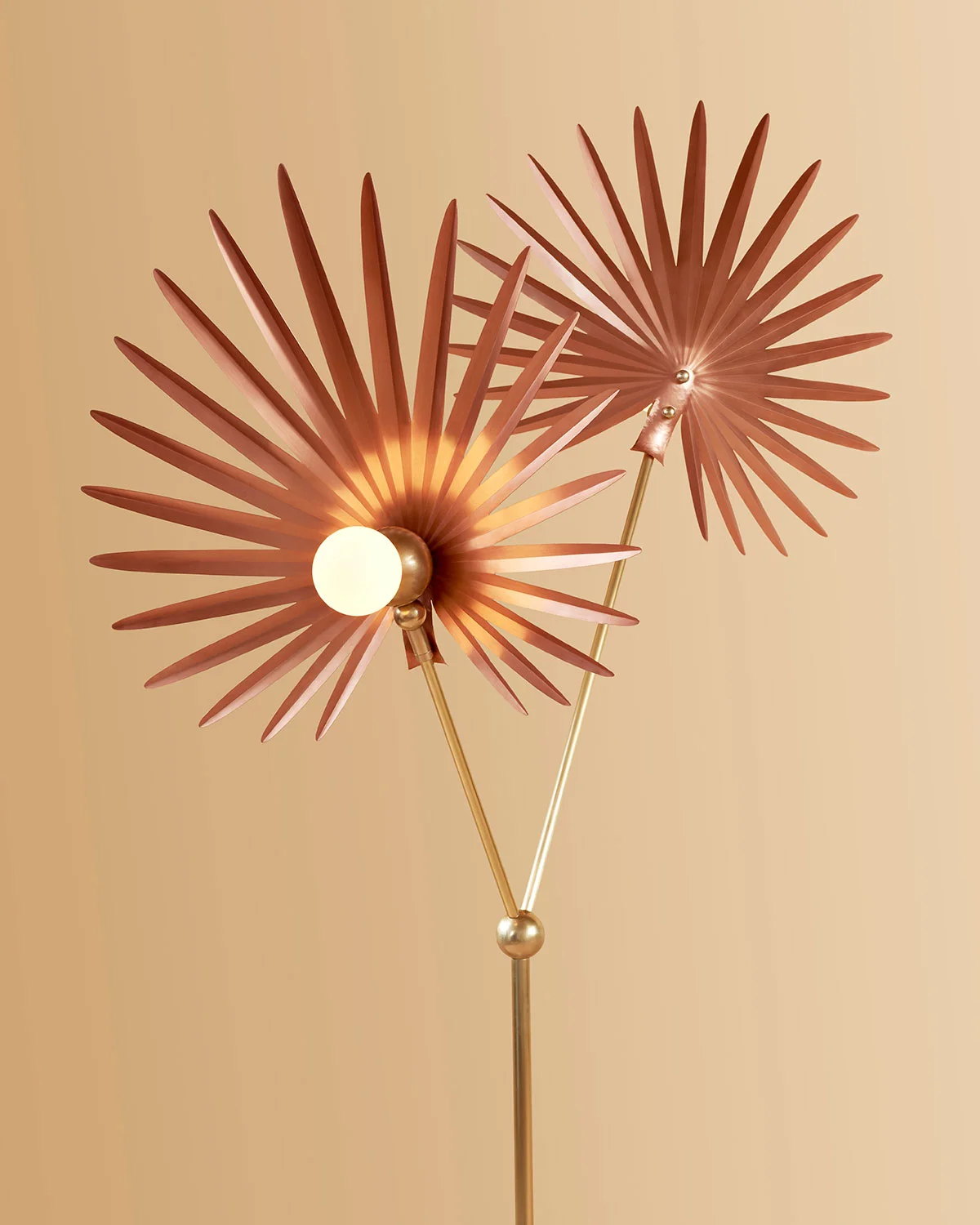 Brushed copper / satin brass