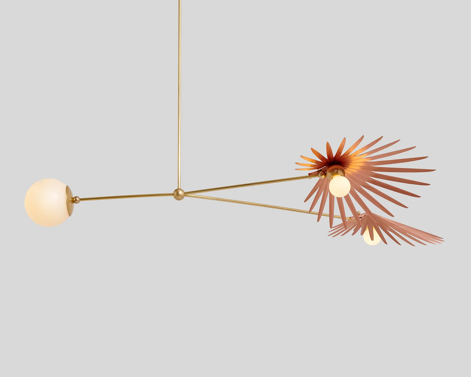 Brushed copper / satin brass