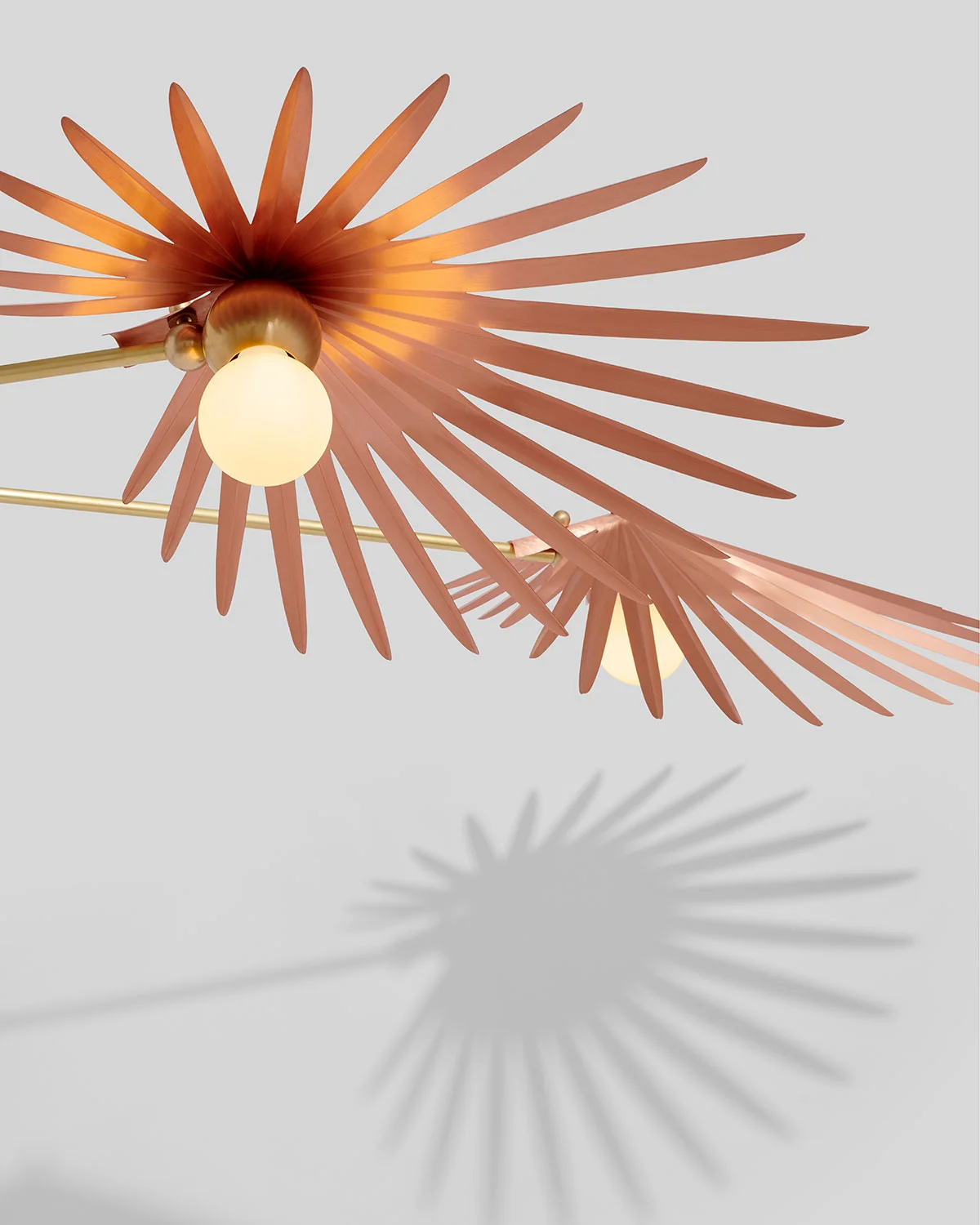 Brushed copper / satin brass
