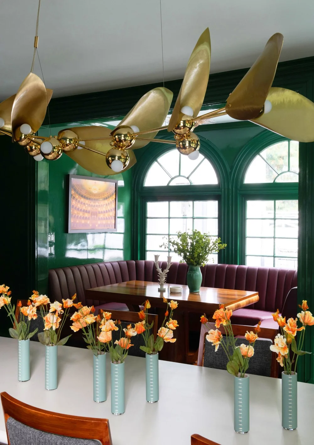 Laurel Linear Chandelier — ROSIE LI