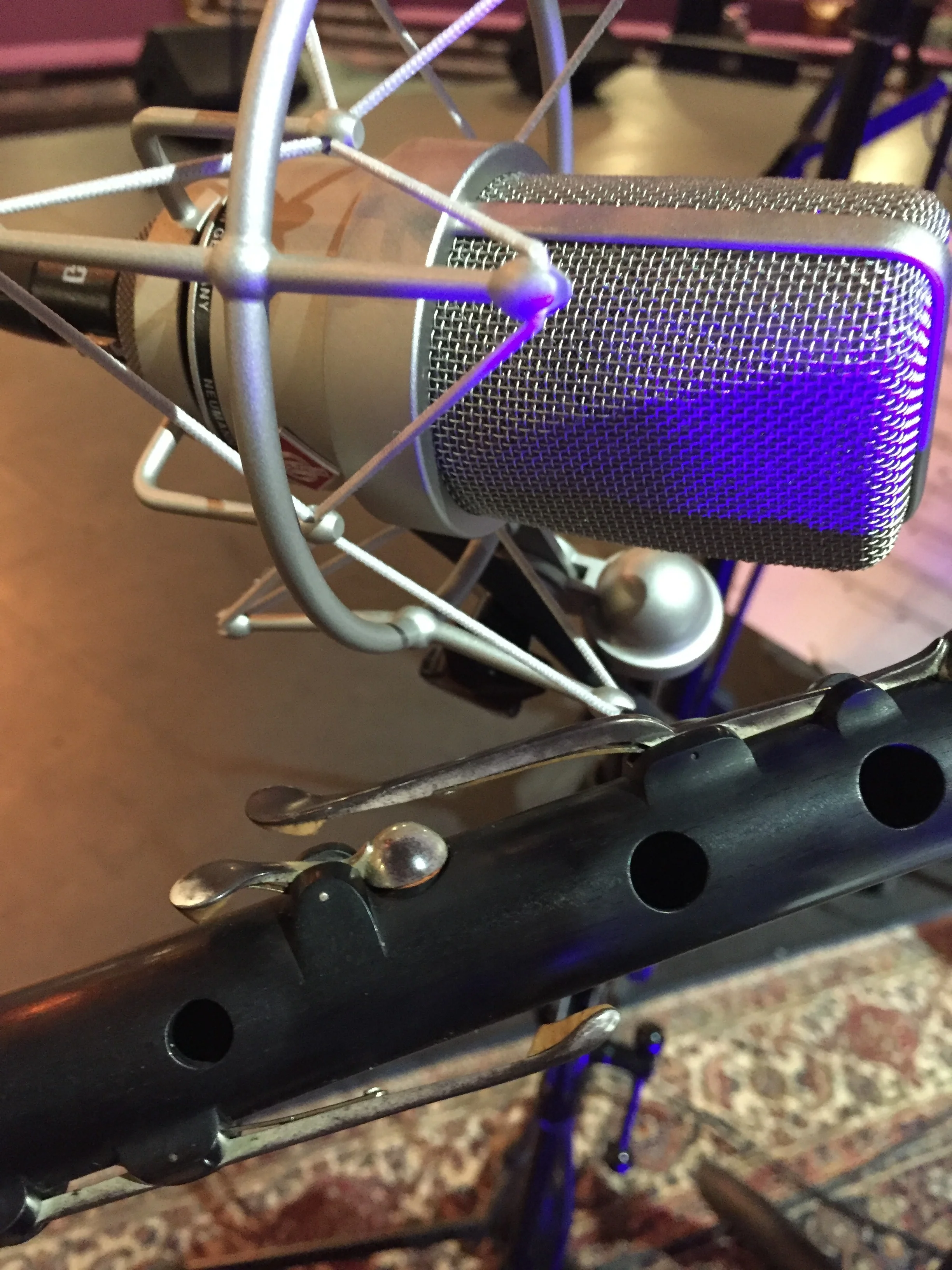 Recording Sessions at the University of Oregon