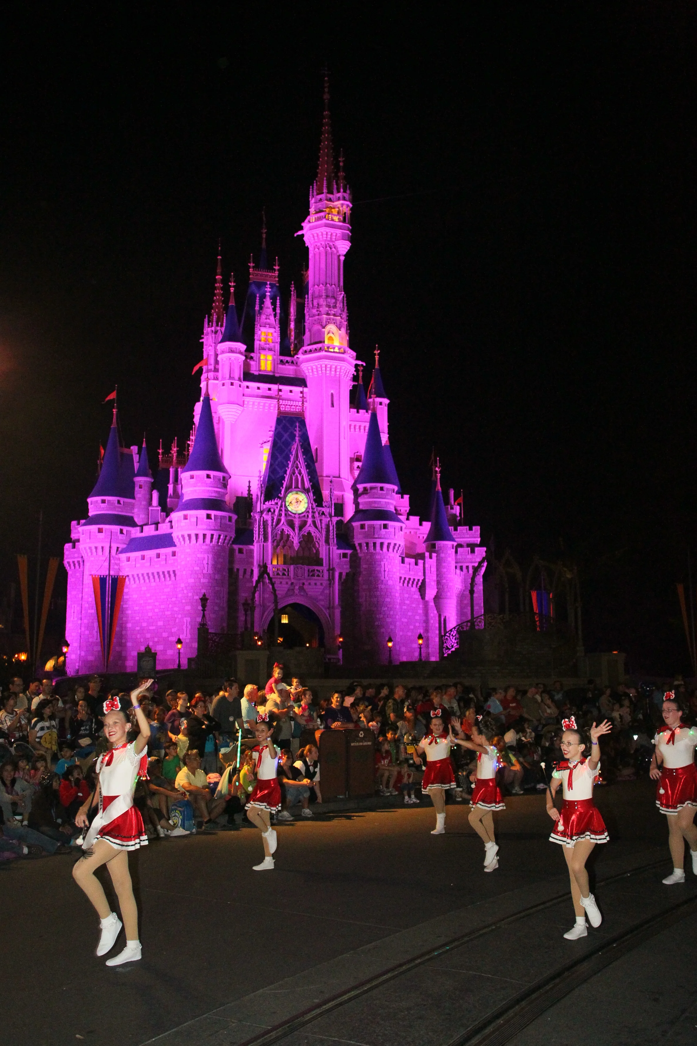 2012 Australian representatives parading in Magic kingdom 