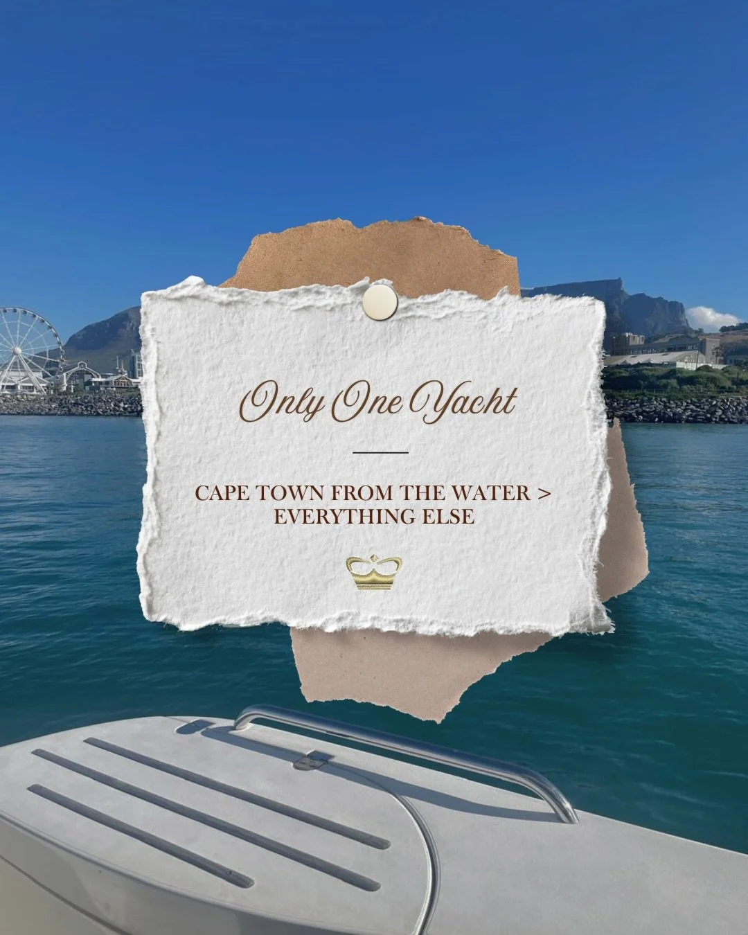 We hope to welcome you on our gorgeous princess yacht🛥️Happy Weekend!

DM &ldquo;BOOK&rdquo; for availability &amp; pricing 📩

#OnlyOneYacht
#LuxuryYachtCharter
#CapeTownYachts
#LuxuryExperiences
#PrincessYacht