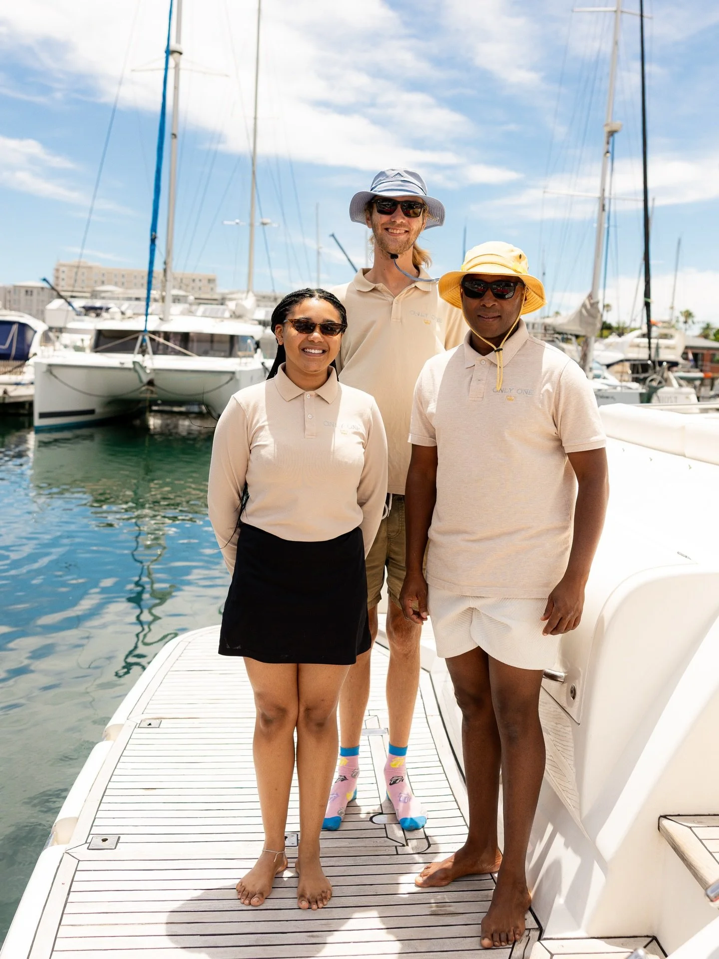 Happy Friday from the @onlyoneyacht team! See you on the water🥂