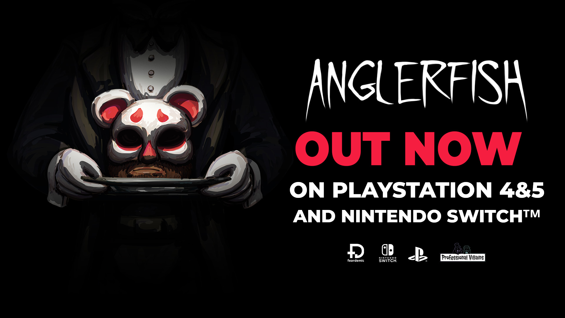 Anglerfish OUT NOW on Nintendo Switch and PlayStation 4 &amp; 5!