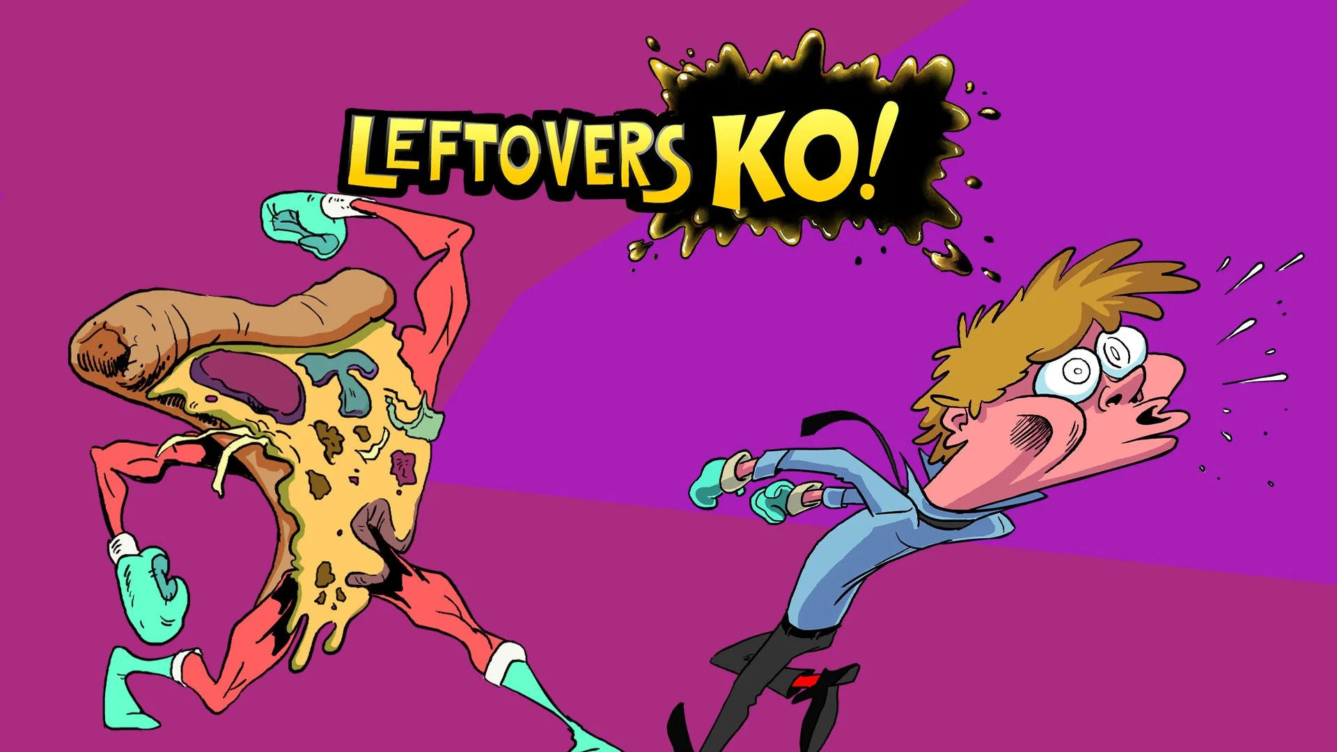 Leftovers KO! is a Punch-Out-inspired, hand-drawn animated boxing game where you fight a bunch of leftovers.