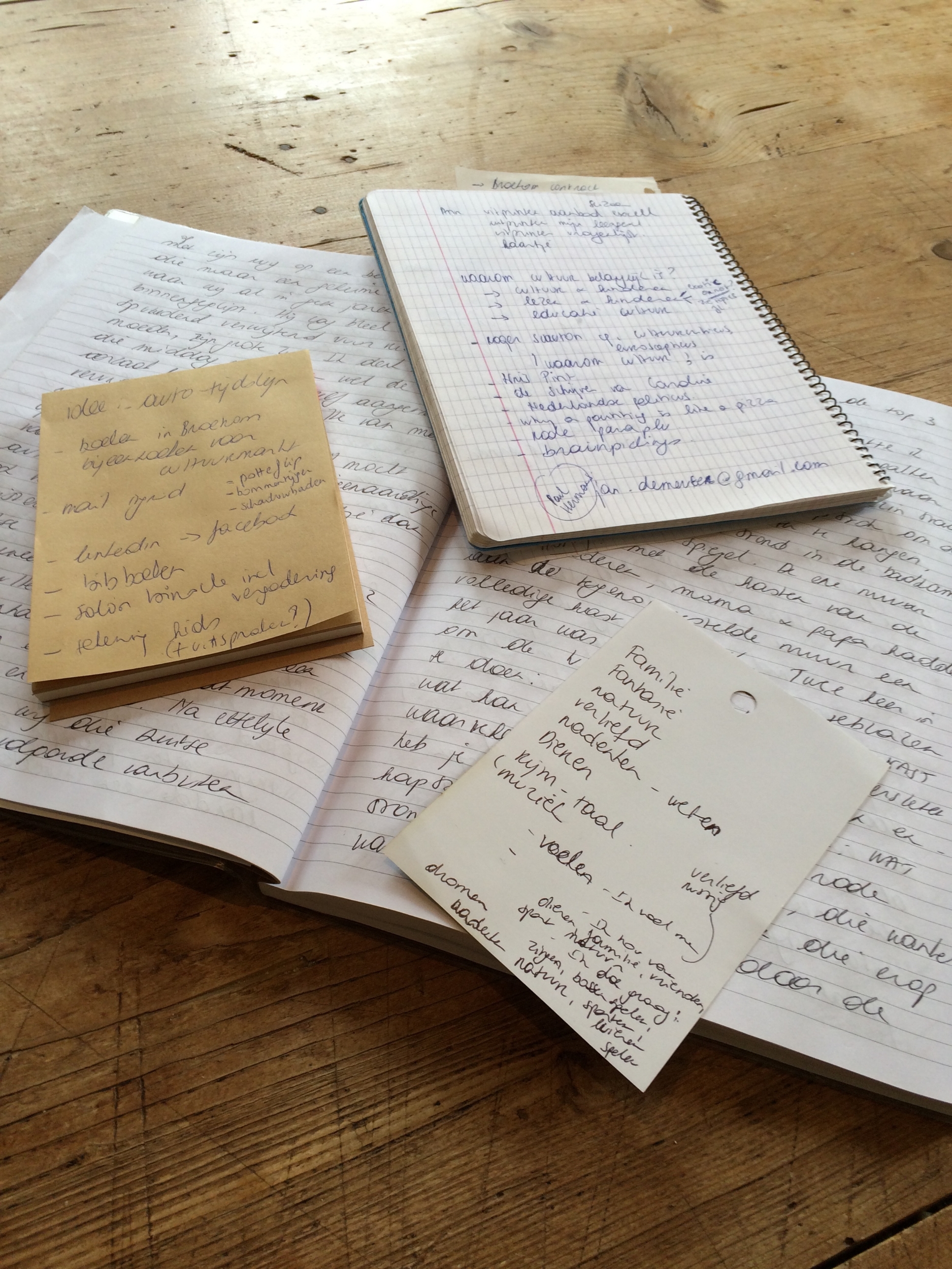 Op zoek naar beschrijvingen van het alledaagse