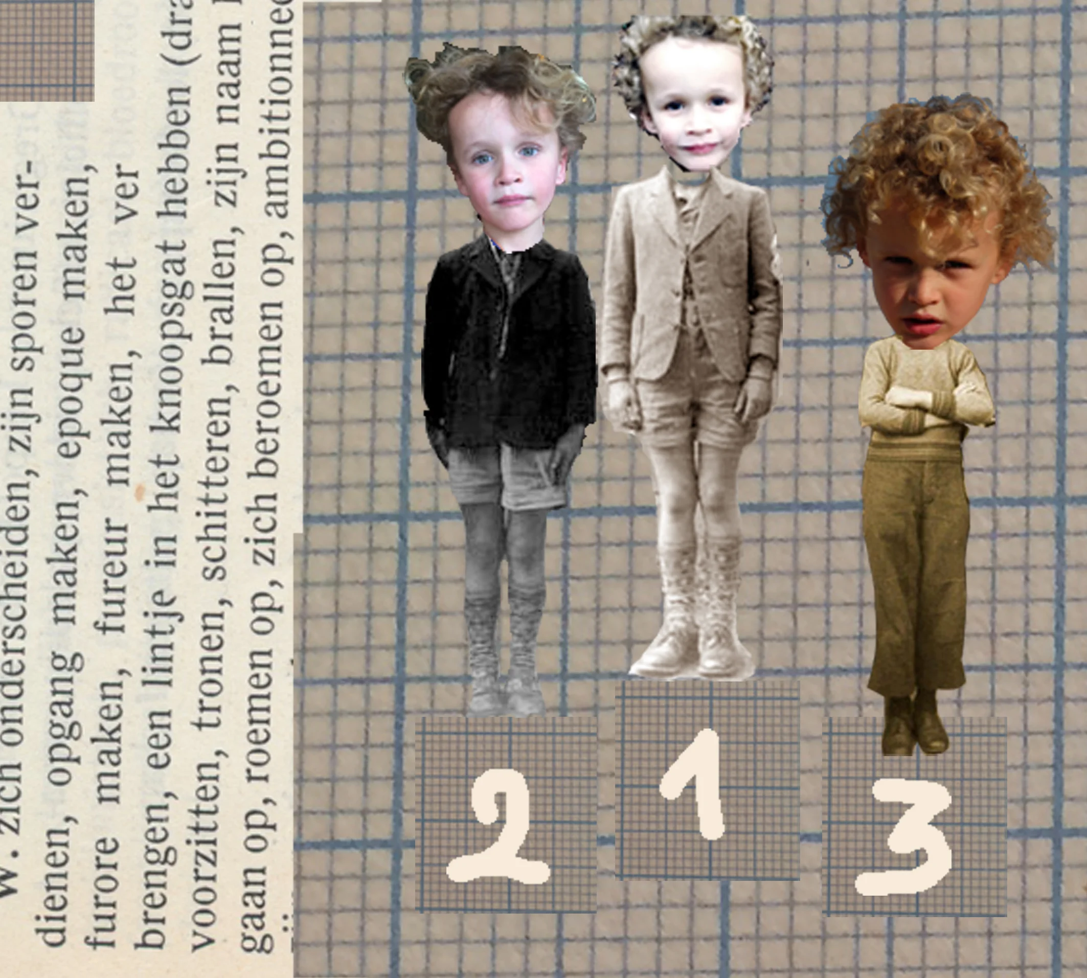 Eigen collage bij het woord 'ambitie'