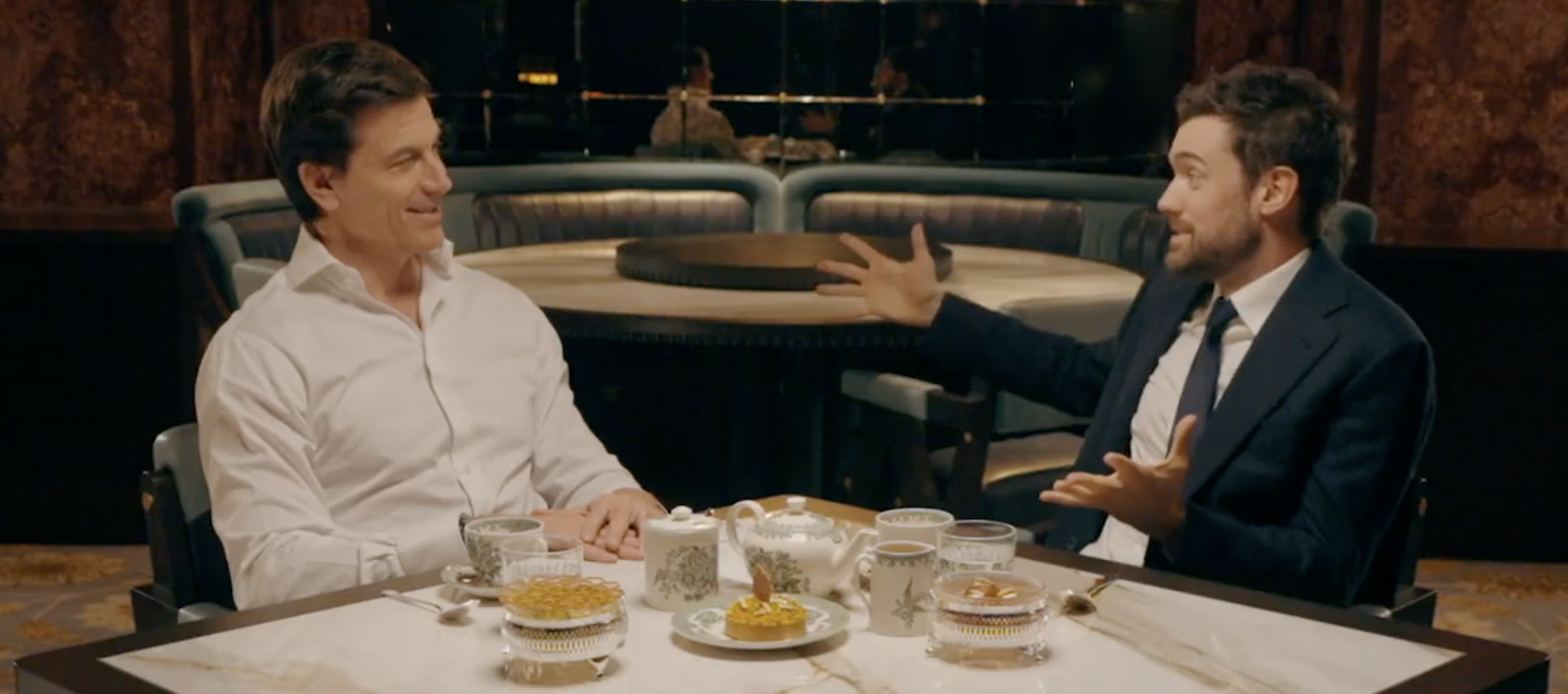 MERCEDES X MARIOTT BONVOY: Jack Whitehall x Toto Wolff