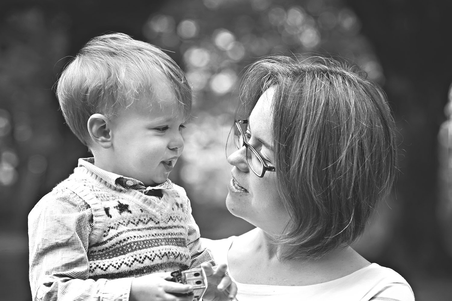 Mother and Son portraits in Devon landscapes