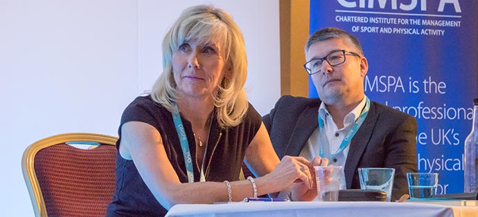Panel members Jenny Patrickson and Rob Johnson