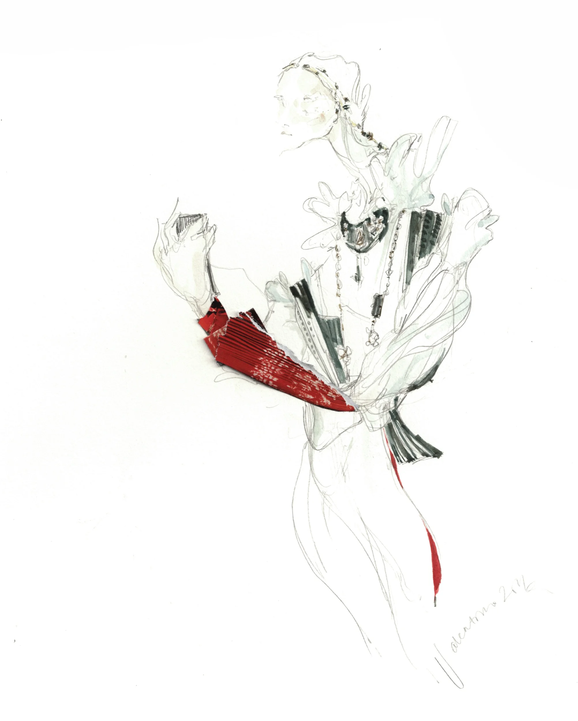 Valentino couture SHOWstudio - Jessica May Underwood