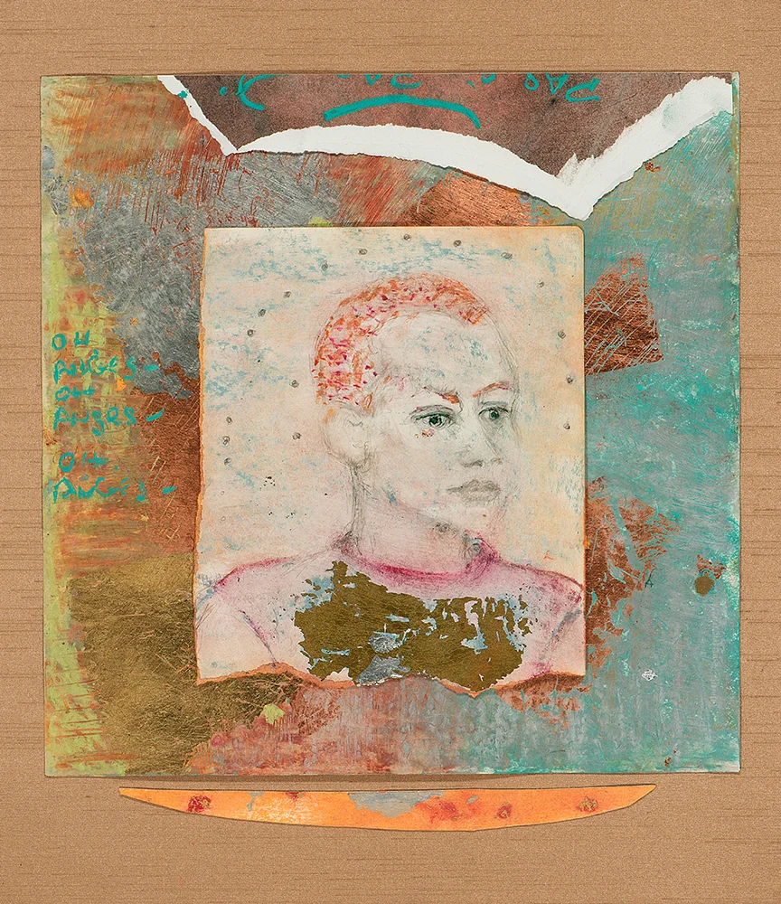 Portrait of Emma Gonzalez as Joan of Arc by Noa Ain