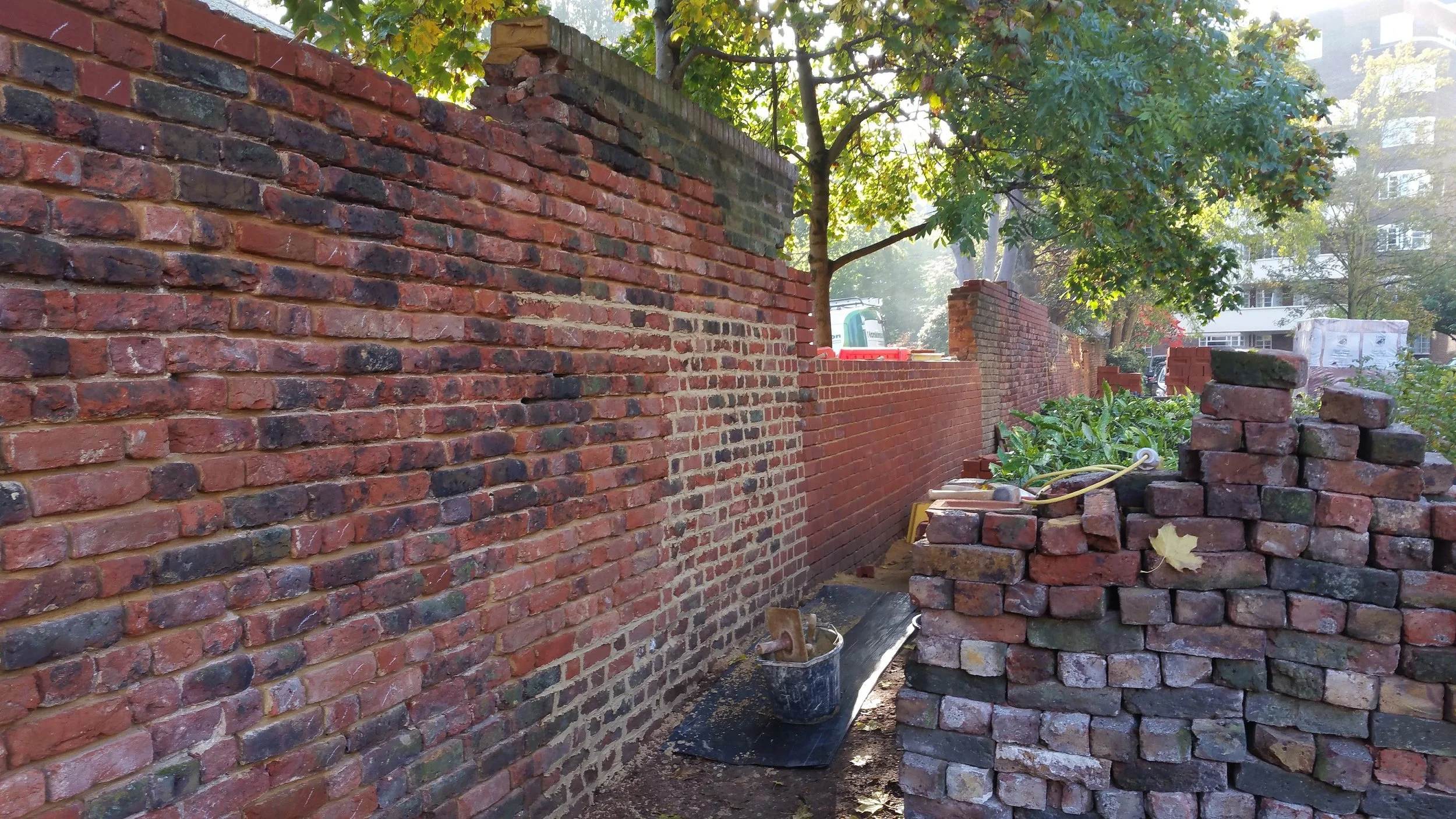 Lichfield Court - Boundary Wall