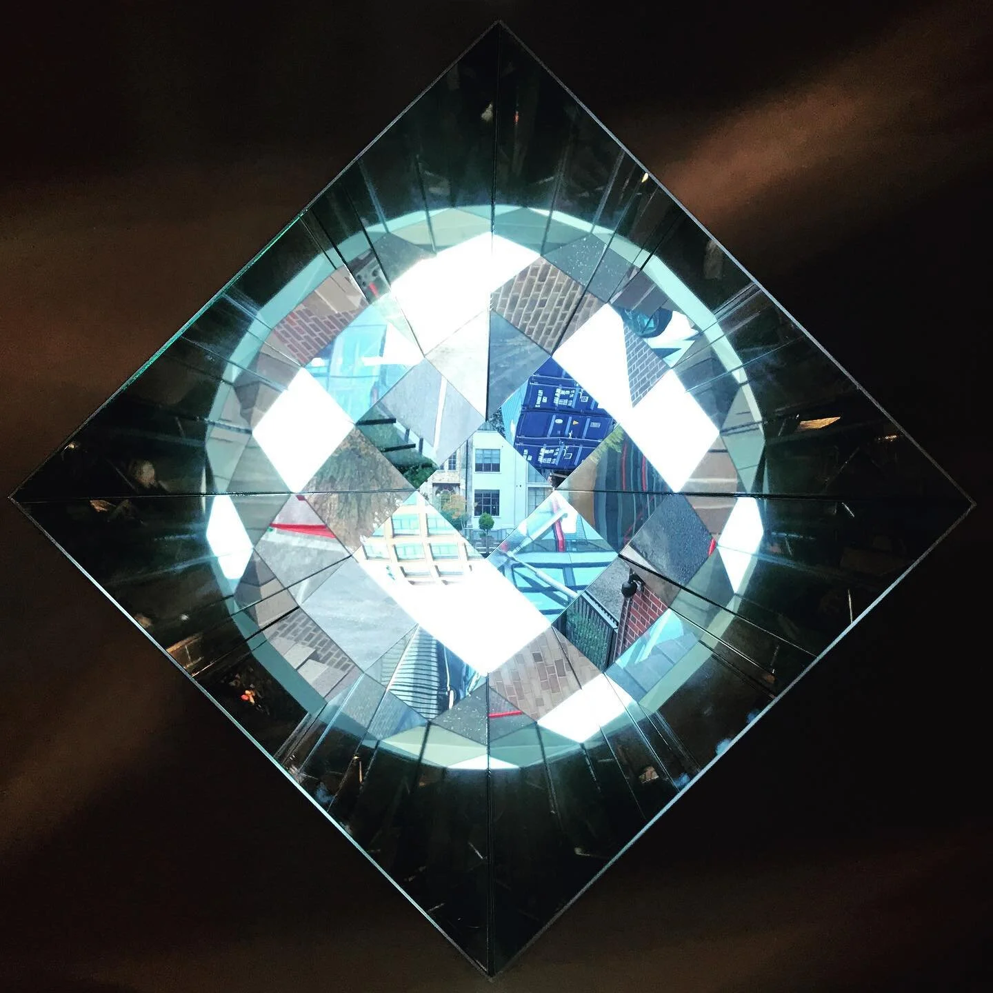 Perspective shift.. ft. tiny square window. 
Fuck this exhibition was everything. #olafureliasson