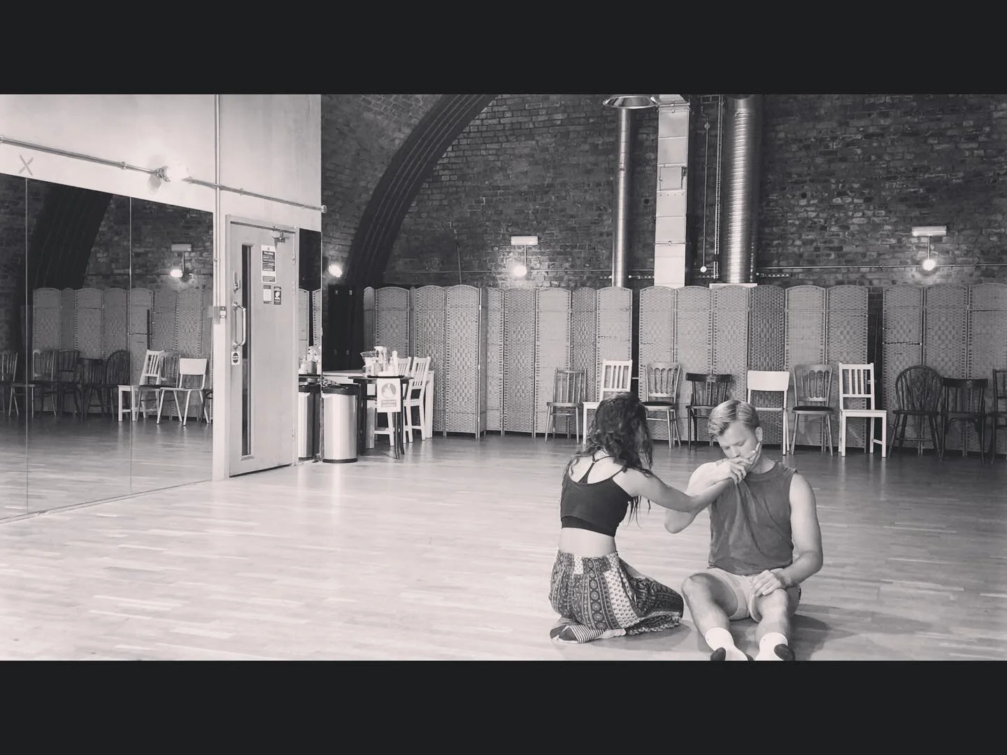 Rehearsals: SO IN LOVE // @iamcheriton 

Talent: @ryanalexgoscinski &amp; @katieanjuli 

Beyond a dream to work with these two incredible actors/movers. In awe of their commitment and generosity towards the work. 

#musicvideo #choreography #movement