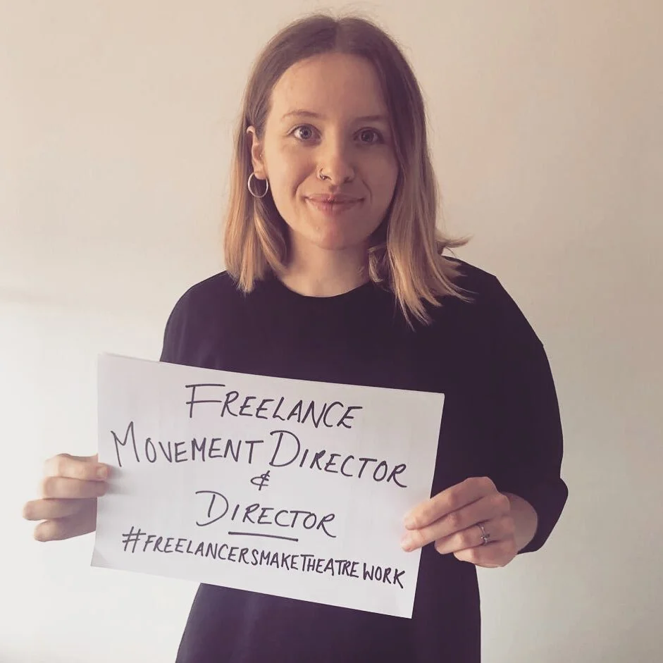 Adding my voice to this important collective movement. You should too. (Especially all my movers and dancer pals 💛) #freelancersmaketheatrework