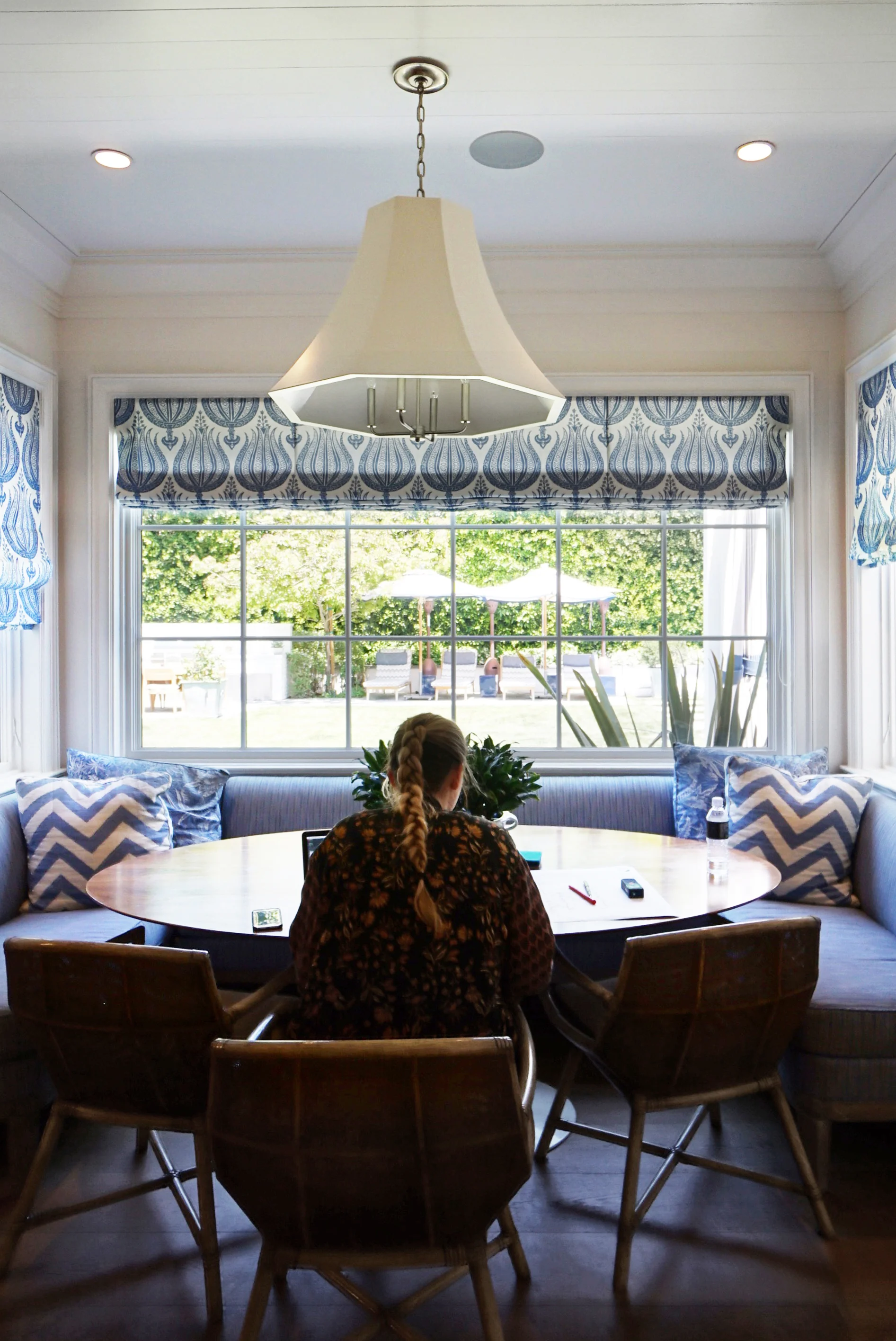 Chango & Co. - Pacific Palisades, L.A. - Kitchen Breakfast Nook Before.jpg